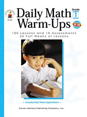 cover image of Daily Math Warm-Ups
